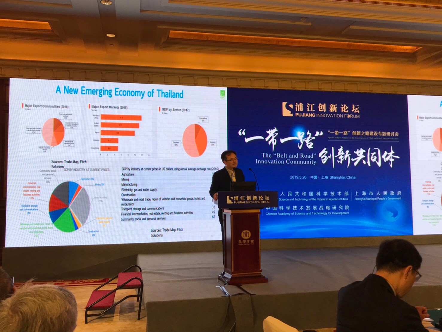 ประชุม Pujiang Innovation Forum ครั้งที่ 12 ณ นครเซี่ยงไฮ้ สาธารณรัฐประชาชนจีน