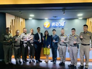 NXPO and the Royal Thai Police launch a project to design safe city policy