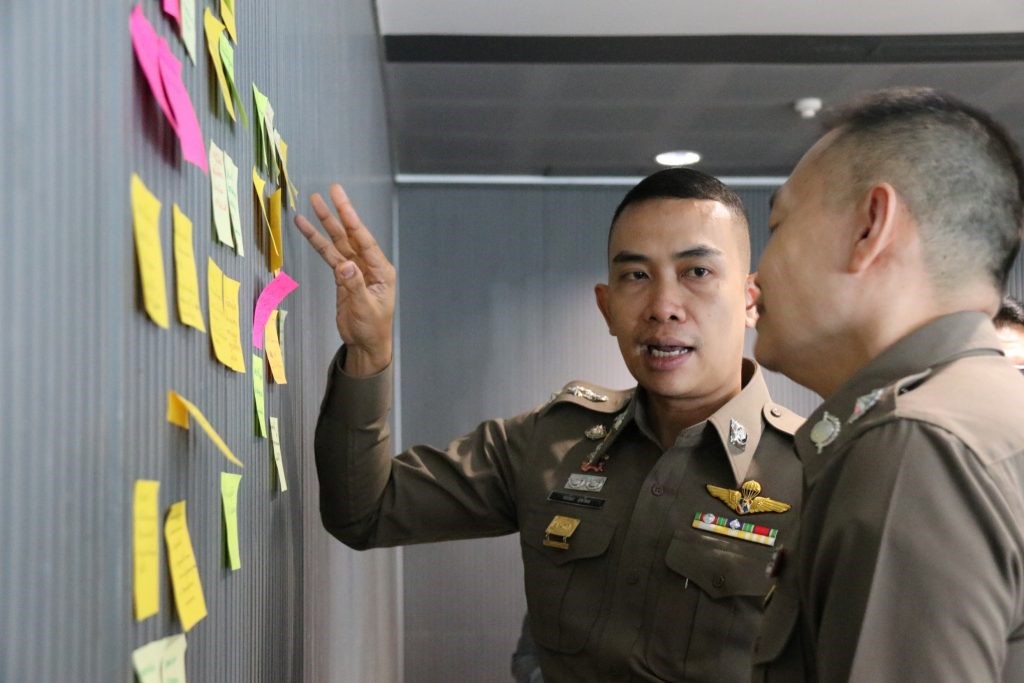 A person in a military uniform  Description automatically generated
