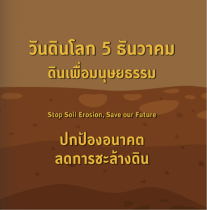 “วันดินโลก” 5 ธันวาคม 2563