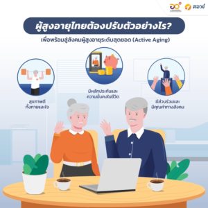 ผู้สูงอายุไทยต้องปรับตัวอย่างไร? เพื่อพร้อมสู่สังคมผู้สูงอายุระดับสุดยอด (Active Aging)