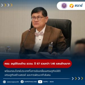 ครม. อนุมัติงบด้านการอุดมศึกษา วิทยาศาสตร์ วิจัยและนวัตกรรม ปี 67 รวมกว่า 1.46 แสนล้านบาท<br>พร้อมตอบโจทย์ประเทศทั้งการขับเคลื่อนเศรษฐกิจบีซีจี เศรษฐกิจสร้างสรรค์ และการพัฒนากำลังคน