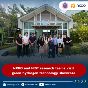 NXPO and NIGT research teams visit green hydrogen technology showcase 