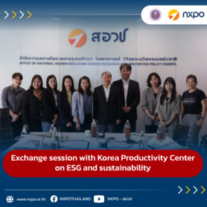 Exchange session with Korea Productivity Center on ESG and sustainability 
