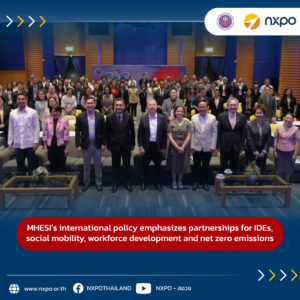 MHESI’s international policy emphasizes partnerships for IDEs, social mobility, workforce development and net zero emissions 