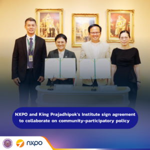 NXPO and King Prajadhipok’s Institute sign agreement to collaborate on community-participatory policy 