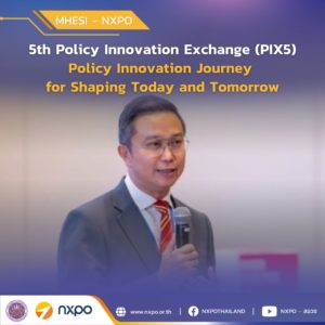 MHESI-NXPO highlights participatory approach and foresight methodologies in policy making process