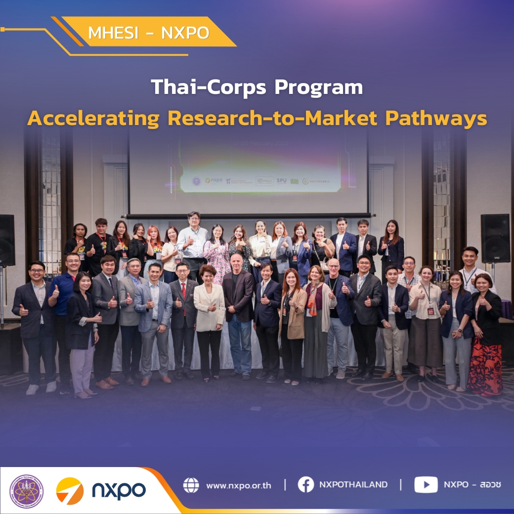 MHESI-NXPO and partners launch Thai-Corps to accelerate research-to ...