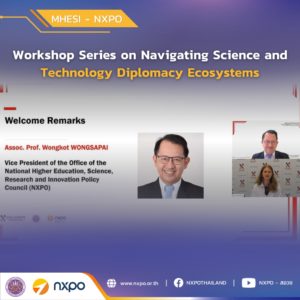 MHESI-NXPO and ASEF host workshop series on science diplomacy