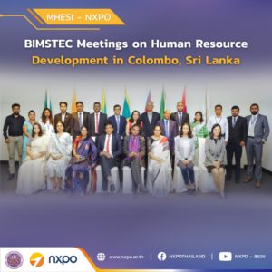 MHESI-NXPO participated in BIMSTEC meetings on Human Resource Development