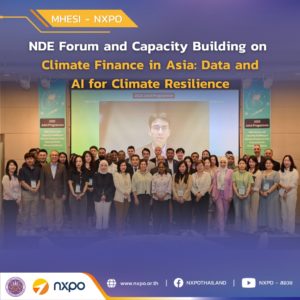 MHESI-NXPO attends NDE Forum and Capacity Building on Climate Finance in Asia