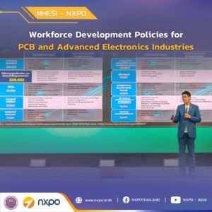MHESI-NXPO highlights strategic workforce development policies to strengthen Thailand’s PCB and advanced electronics industries