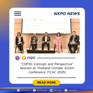 MHESI-NXPO highlights Thailand’s participation in COP30
