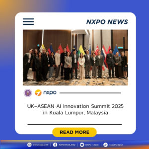 MHESI-NXPO joins UK–ASEAN AI Innovation Summit 2025