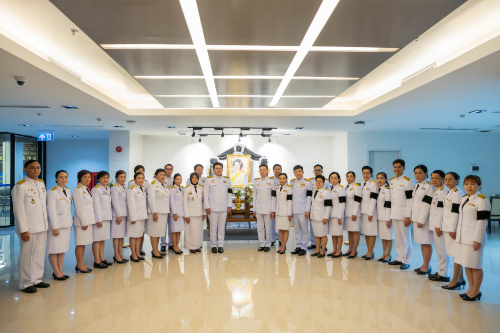 พิธีบำเพ็ญกุศลและถวายความอาลัยแด่ สมเด็จพระนางเจ้าสิริกิติ์ พระบรมราชินีนาถ  พระบรมราชชนนีพันปีหลวง ของ กระทรวง อว.