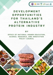 Development Opportunities For  Thailand’s Alternative Protein Industry