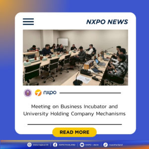 MHESI-NXPO hosts meeting on strengthening university business incubators