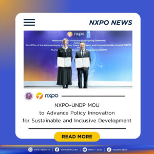 MHESI-NXPO and UNDP join forces to advance policy innovation for sustainable and inclusive development