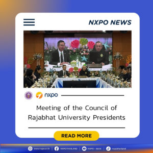 NXPO presents draft Social Innovation Index to Council of Rajabhat University Presidents