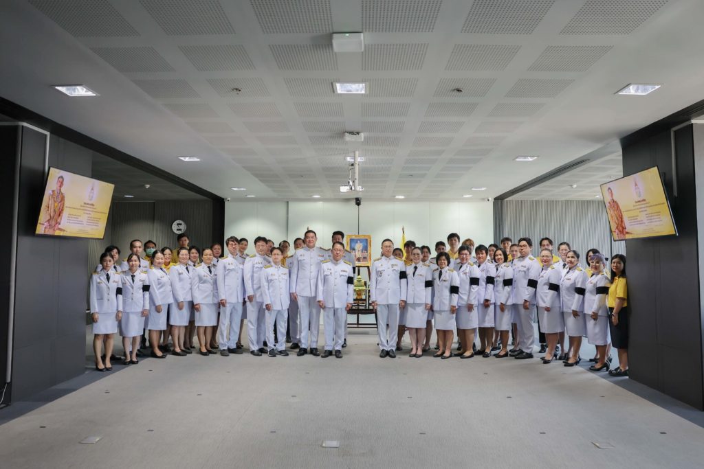 สอวช. จัดพิธีถวายพระพรชัยมงคล และพิธีถวายสัตย์ปฏิญาณ ประจำปี ๒๕๖๙