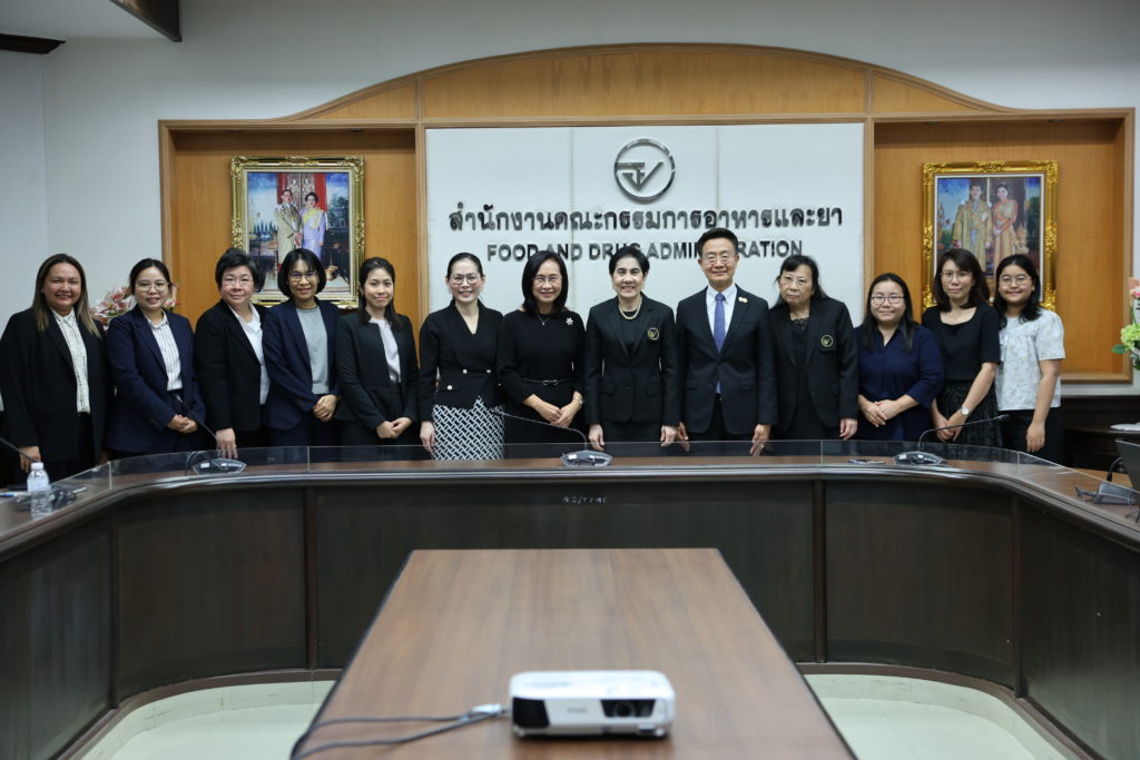 สอวช. ร่วมหารือ อย. เร่งขับเคลื่อนการประกาศบัญชี Positive lists
