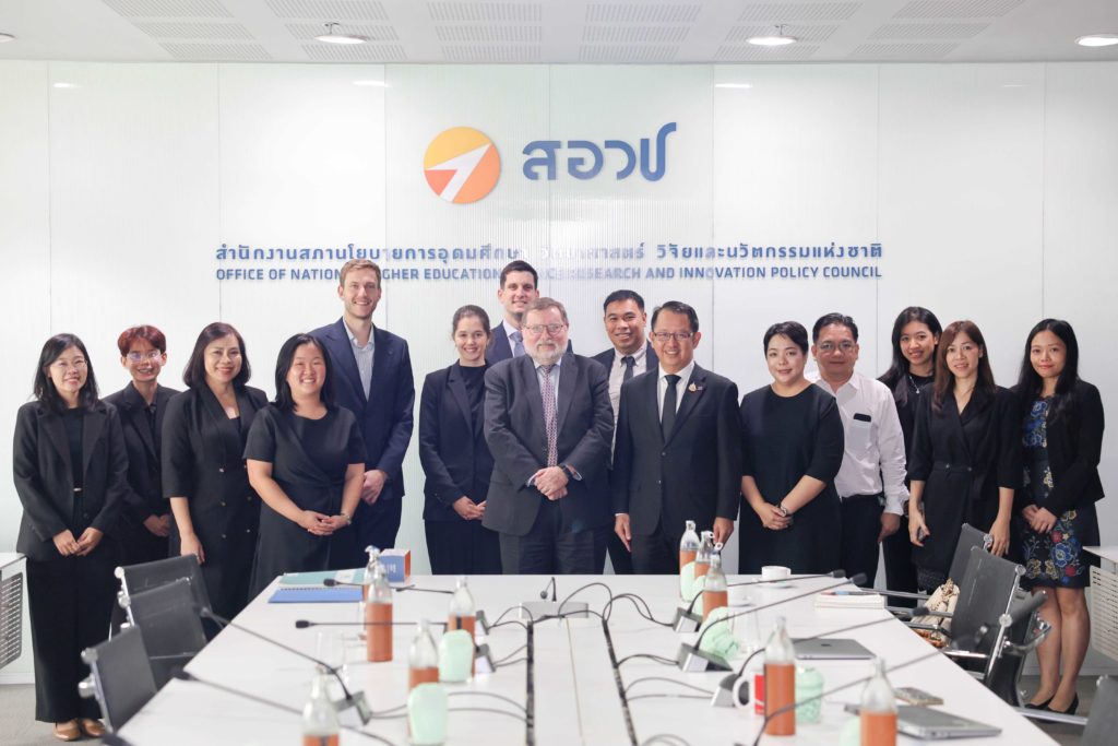 สอวช. ต้อนรับหัวหน้านักวิทยาศาสตร์แห่งออสเตรเลีย