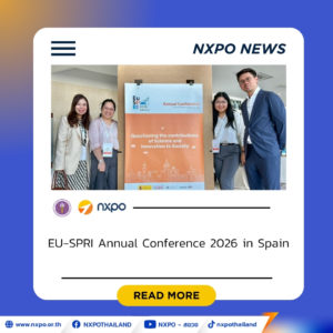 NXPO showcases Thailand’s progress in STI policy and governance at EU-SPRI Annual Conference 2026
