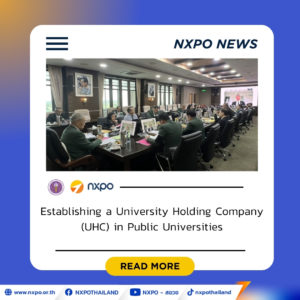 NXPO highlights University Holding Company Model to empower Thai Universities for research commercialization